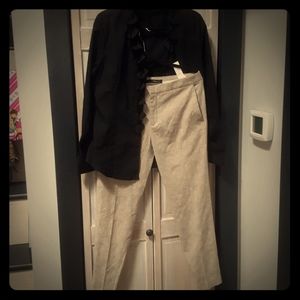 ZARA Dressy light gray Jaquard